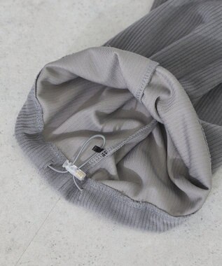 earth music&ecology リラックスコーデュロイパンツ Gray