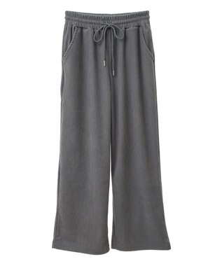earth music&ecology リラックスコーデュロイパンツ Gray