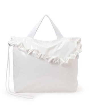 LeSportsac GH DAILY TOTE/ホワイトグリマーシャイン ホワイトグリマーシャイン