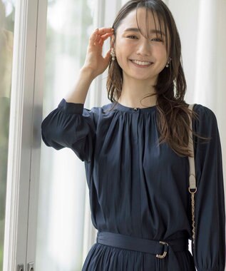 ANY SIS 【全骨格対応】セットアップ ワンピース ネイビー