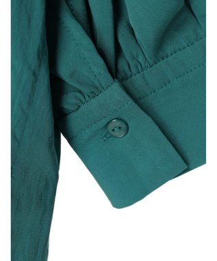 AMERICAN HOLIC 接触冷感　袖ボリュームブラウス Green