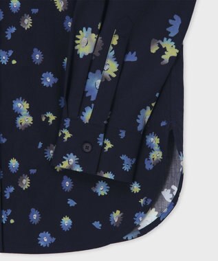 Paul Smith Chamomile Floral ミックス シャツ ネイビー