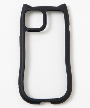 WEGO 猫耳フレームiphoneケース（ブラック） 柄3