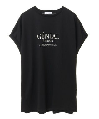 CRAFT STANDARD BOUTIQUE ＧＥＮＩＡＬ　プリントプルオーバー Black