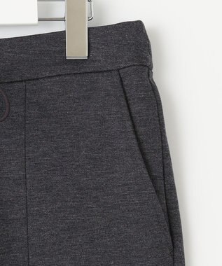 J.PRESS LADIES 【洗える】DUALWARMベアポンチ パンツ グレー系