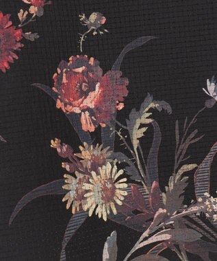 JOSEPH HOMME クールドッツストレッチ花柄 / BERMUDA ブラック系5