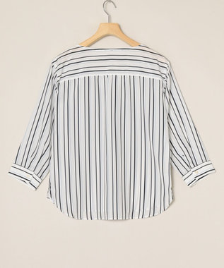 ONWARD Reuse Park 【any SiS】ブラウス春夏 ネイビー