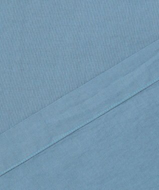 J.PRESS YORK STREET 【UNISEX】コットンボイル オープンカラーシャツ ダルブルー系