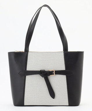 ANY SIS キャンバスコンビトート バッグ