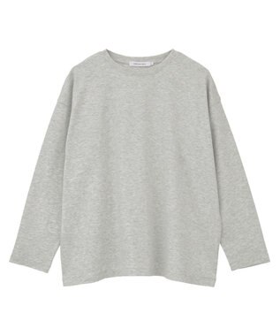 AMERICAN HOLIC クルーネックスクエアヘムプルオーバー Light Gray Mixture