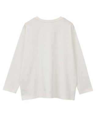 AMERICAN HOLIC クルーネックスクエアヘムプルオーバー Off White