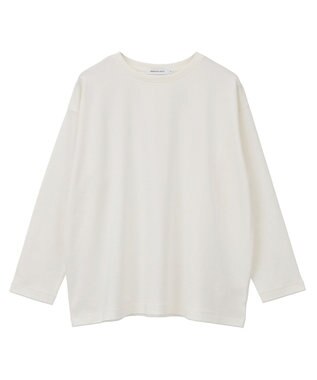 AMERICAN HOLIC クルーネックスクエアヘムプルオーバー Off White