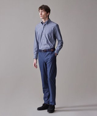 J.PRESS MEN 【接触冷感 / 吸水速乾 / UVカット】【SOFTCOOL ACTIVE】 オックスフォード ドレスシャツ / B.D. ダルブルー系