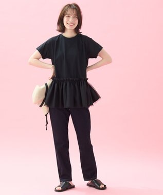 ANY ソロナチュールチュニック ブラック