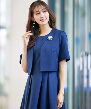 Tiaclasse 3粒パールブローチ シルバー