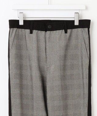 23区GOLF 【23Fondation/MEN】グレンチェック パンツ ブラック系3