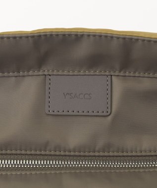 Y'SACCS 【ムック本掲載】ツイルナイロン　スクエアトート　Mサイズ スモーキーイエロー