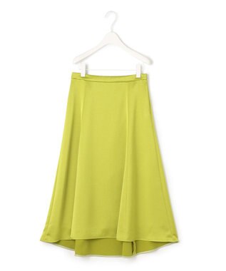 ICB 【洗える】 ヴィンテージヘビーサテン スカート ペア―系