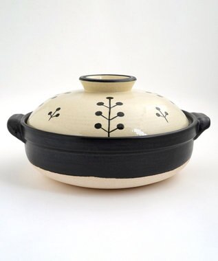 たち吉 【たち吉】木の実土鍋（9号）〈１個〉四日市萬古焼 ホワイト系その他