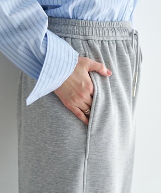 YECCA VECCA スウェットライクイージーパンツ Gray