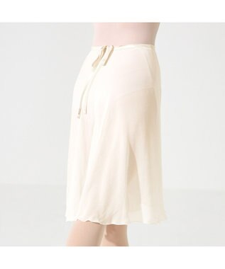 Chacott ◎【Nela ライン】巻きスカート オフホワイト