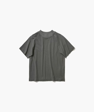 ATON FRESCA NUBUCK | モックネックＴシャツ CHARCOAL GRAY