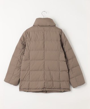 J.PRESS LADIES ブラッシュドマルチポリ ショート ダウンコート ブラウン系