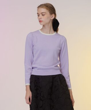 TOCCA 【洗える！】CASHEMERE プルオーバー ライラック系
