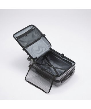 ACE BAGS & LUGGAGE Proteca フレスターEX スーツケース 日本製 36/45L エキスパンド フロントオープン 01551 プロテカ ガンメタリックヘアライン