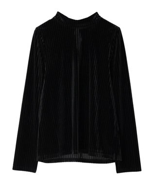 Green Parks ・ＳＵＧＡＲ　ＳＰＯＯＮ　ベロアストライプハイネック Black