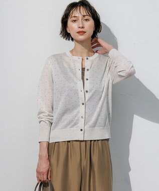 23区 【先行予約/WEB&一部店舗限定カラーあり】シアードット クルーネック カーディガン