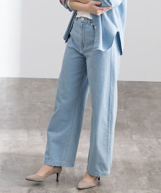 ONWARD Reuse Park 【23区】パンツ春夏 ブルー