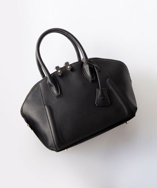 J.PRESS LADIES 【2way】arch ボストン バッグ ブラック系