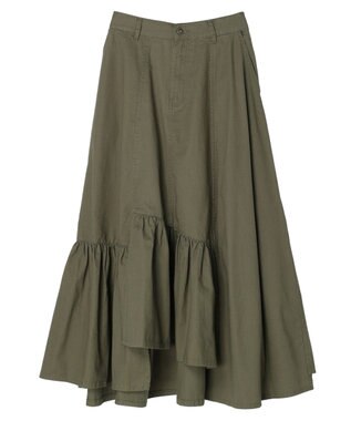 Green Parks ・ＳＵＧＡＲ　ＳＰＯＯＮ　イレヘムツイルスカート Khaki