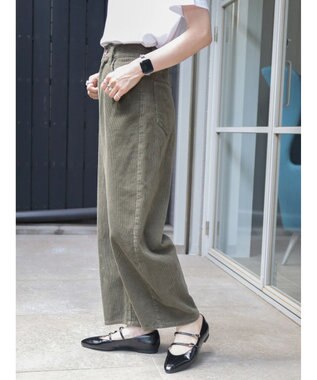 AMERICAN HOLIC コーデュロイコクーンパンツ Khaki