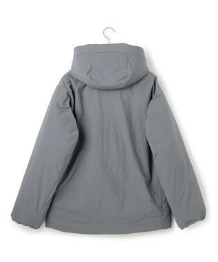 J.PRESS MEN 【WEB・一部店舗限定】フーデット ダウンジャケット ライトグレー系