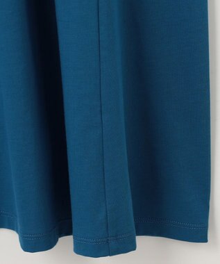 23区 【洗える】ALBINIコーコラン タックスリーブ ワンピース ブルー系