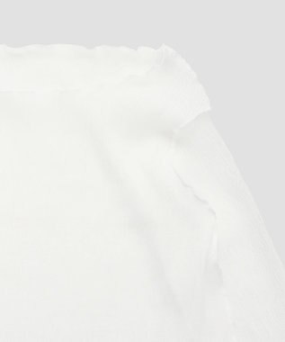 San-ai Resort（三愛水着楽園） 【WEB限定】シアー素材トップス3点セット水着 オフホワイト