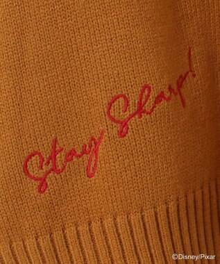 Green Parks トイストーリー／ワッペンショート丈カーディガン Brown