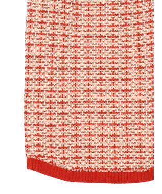 Green Parks ・ｆｕｒｒｙ　ｒａｔｅ　ツィードラメニットスカート Orange