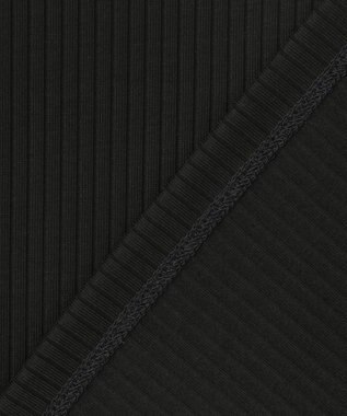 自由区 S スクエアネック インナー ブラック