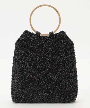 【2WAY】リングメタルスパンコール ショルダーバッグ