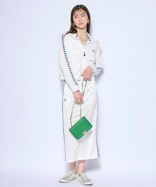 OP／FILA 【Kappa】バンダテープ ジャージトラックジャケット ホワイト
