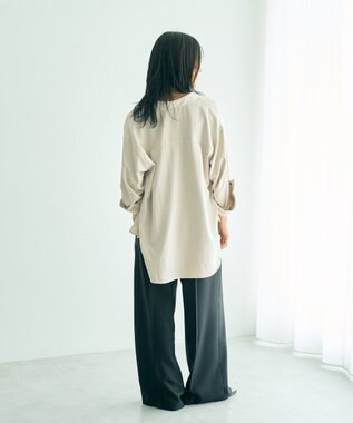 YECCA VECCA ピーチ起毛シャツ Mint Green