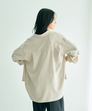 YECCA VECCA ピーチ起毛シャツ Mint Green