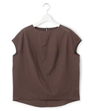 J.PRESS YORK STREET 【WOMEN】コットンドロップショルダー ブラウス