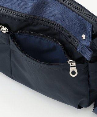 Y'SACCS テープデザイン　トラベルショルダーバッグ ネイビー