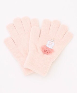 ANY KIDS バレエモチーフ手袋 ピンク