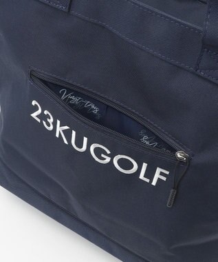 23区GOLF 【UNISEX】シューズも着替えもしっかり入る！シンプルデザインのロッカーバック ネイビー系