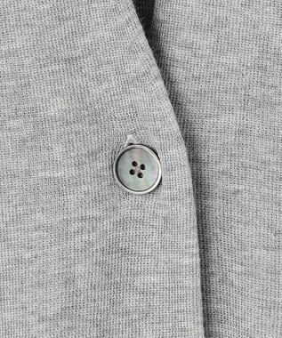 J.PRESS LADIES L 【洗える】Vis/Peスパーク ポケット カーディガン ライトグレー系